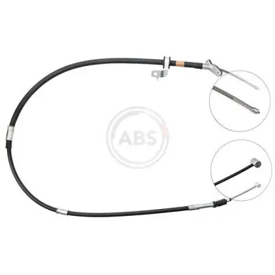 Cable de accionamiento, freno de estacionamiento A.B.S. K19408 Entrega Rápida